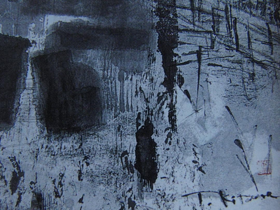 北村珠恵、【旅愁】、希少な額装用画集より、新品額装付