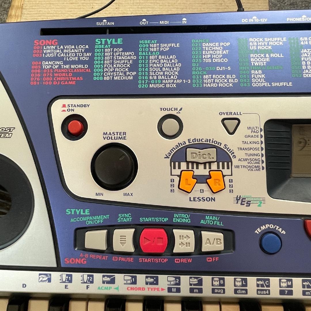 YAMAHA PSR-260 61鍵盤 MIDIキーボード 電子ピアノ 動作品 YAMAHA 動作品