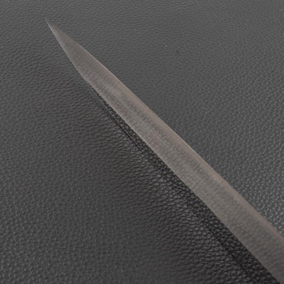 11111フグ引 柳刃包丁 尺寸 鏡面仕上げ 刃は究極の切れ味 黒檀黒