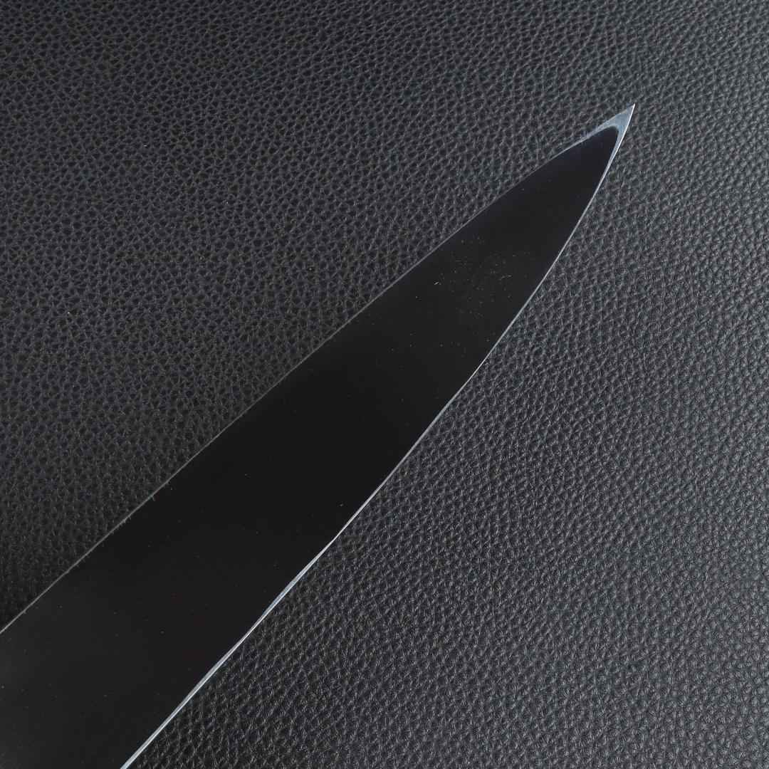 11111フグ引 柳刃包丁 尺寸 鏡面仕上げ 刃は究極の切れ味 黒檀黒