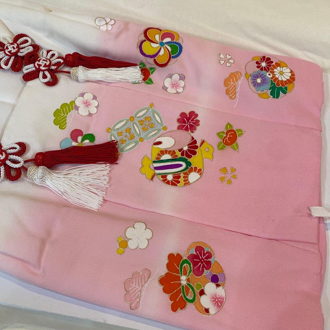 染み抜き＆クリーニング済み！高島屋購入！七五三　３歳　お祝い着セット