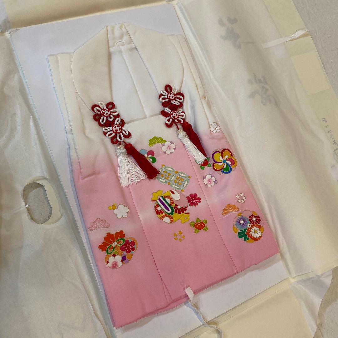 染み抜き＆クリーニング済み！高島屋購入！七五三　３歳　お祝い着セット