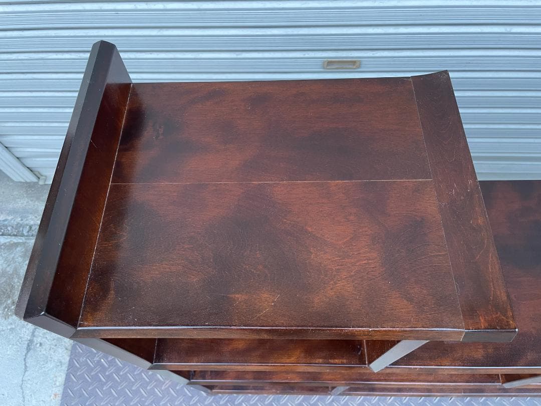 ★状態〇★ 高級 家具 松本民芸家具 違い棚 飾り棚 茶棚 収納棚 棚