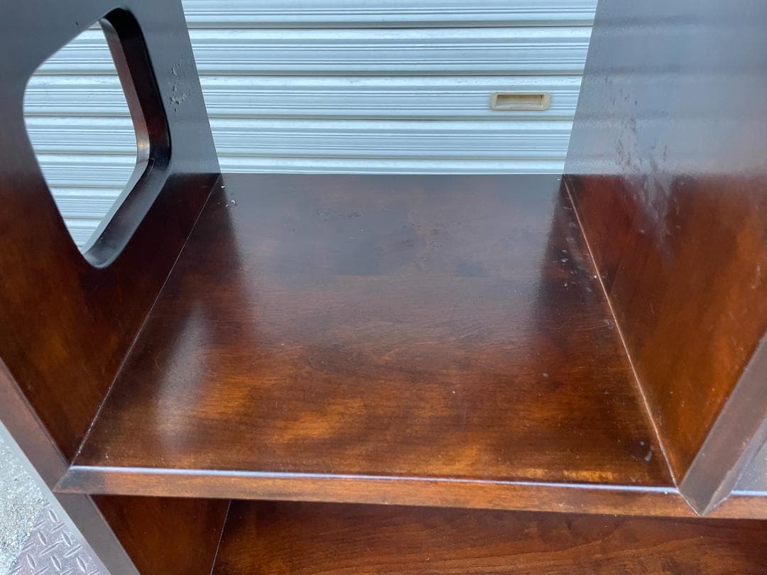 ★状態〇★ 高級 家具 松本民芸家具 違い棚 飾り棚 茶棚 収納棚 棚