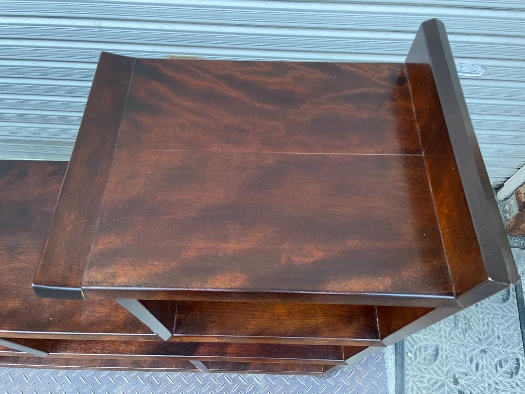 ★状態〇★ 高級 家具 松本民芸家具 違い棚 飾り棚 茶棚 収納棚 棚