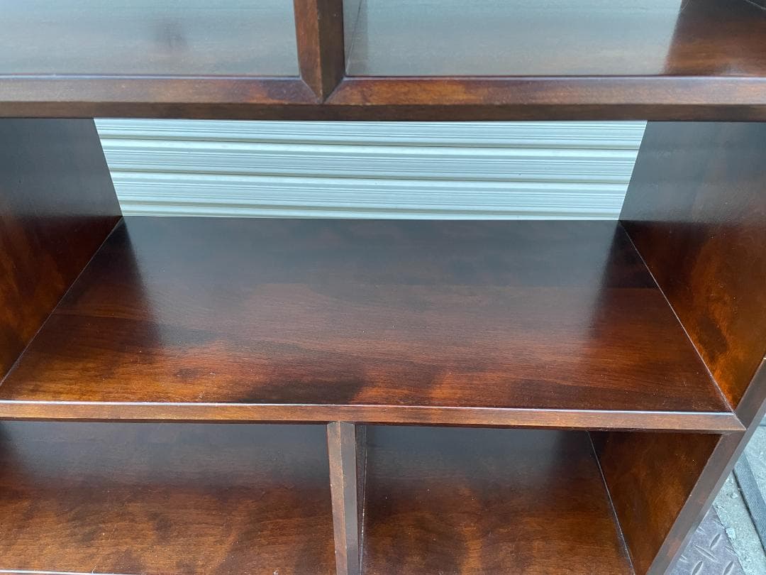 ★状態〇★ 高級 家具 松本民芸家具 違い棚 飾り棚 茶棚 収納棚 棚