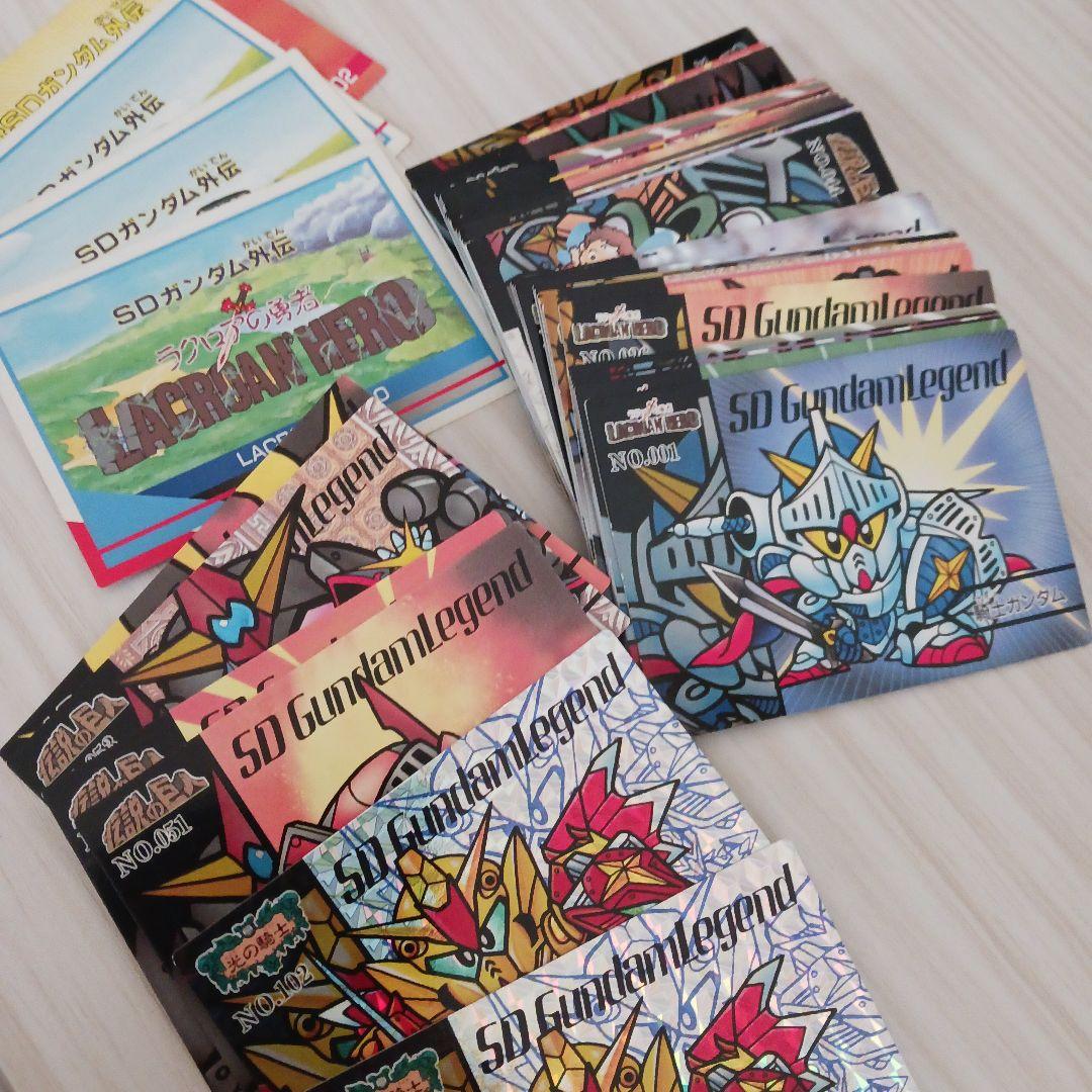 SDガンダム外伝 ナイトガンダムシリーズ3Dホログラムカードセット