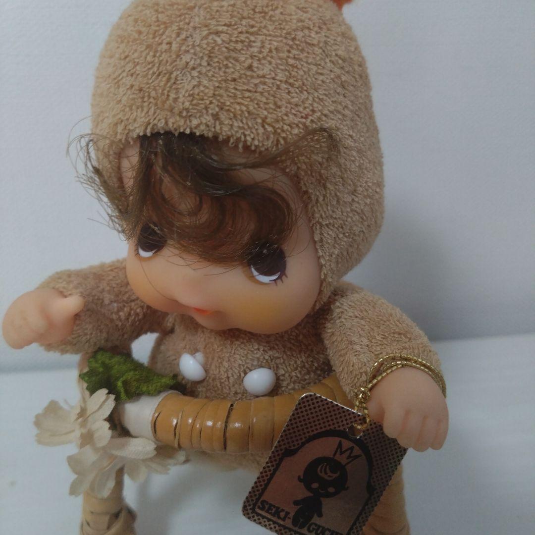 昭和レトロ しずくちゃん セキグチ 赤ちゃん人形 タグ付き未使用