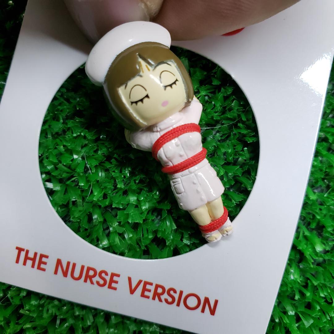 【超レア】お縛りガールズ 携帯ストラップ 看護婦/舞妓/婦警