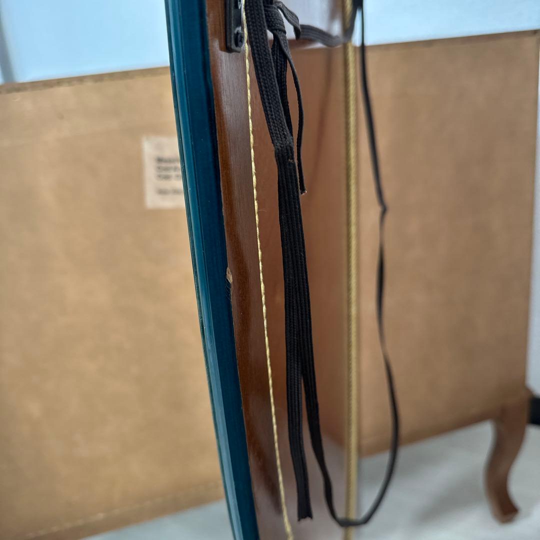 展示品 イタリア製 象嵌 ウォールミラー 壁掛け鏡 姿見 花柄 ※i1※