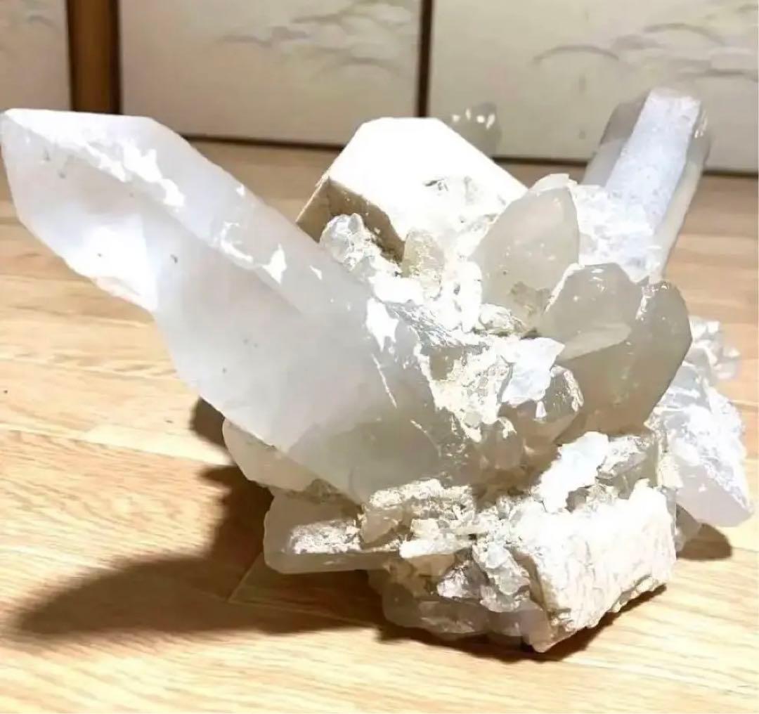 究極浄化 最強開運 御神体 超活性化 高波動 ヒマラヤ アクアマリン付き水晶金運