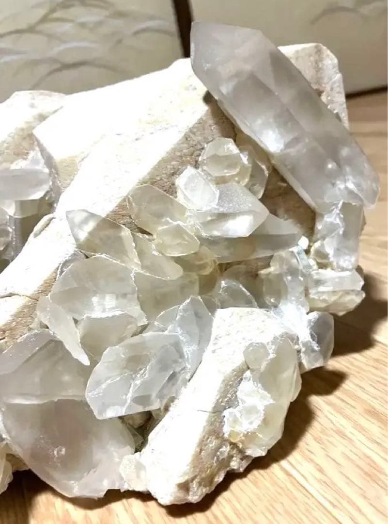 究極浄化 最強開運 御神体 超活性化 高波動 ヒマラヤ アクアマリン付き水晶金運