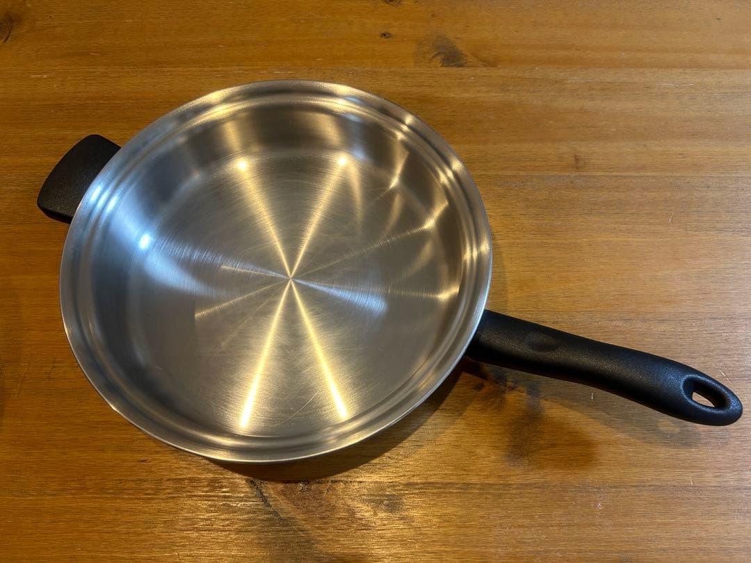 Amway アムウェイ クィーン　大フライパン　ステンレス　IH・ガス火対応