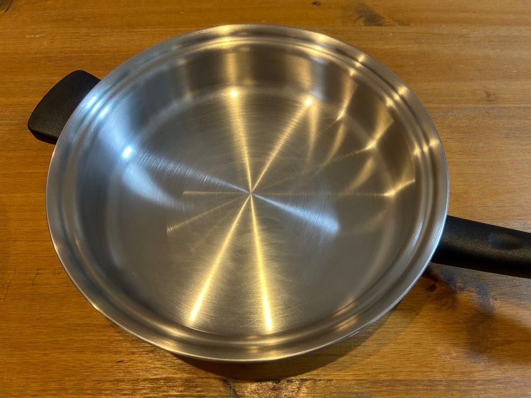 Amway アムウェイ クィーン　大フライパン　ステンレス　IH・ガス火対応