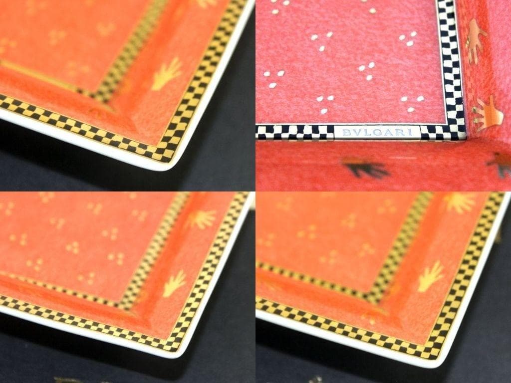 BVLGARI Rosenthalセラミック灰皿180129.8.M1