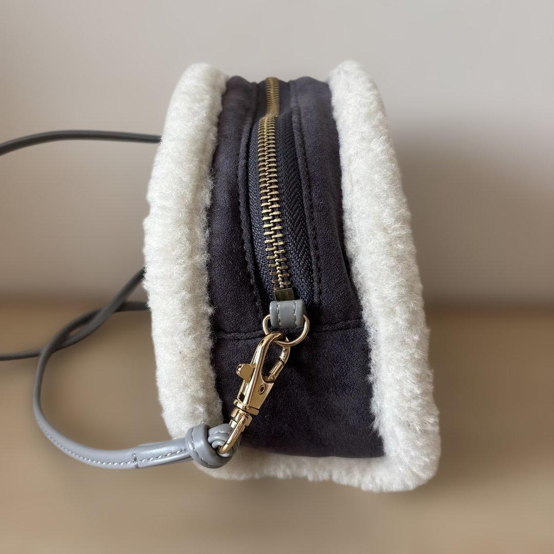 ACCOMMODEミッキーマウス ショルダーバッグ グレー