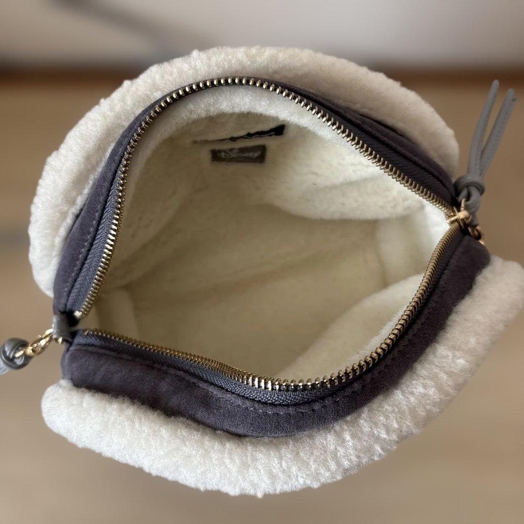 ACCOMMODEミッキーマウス ショルダーバッグ グレー