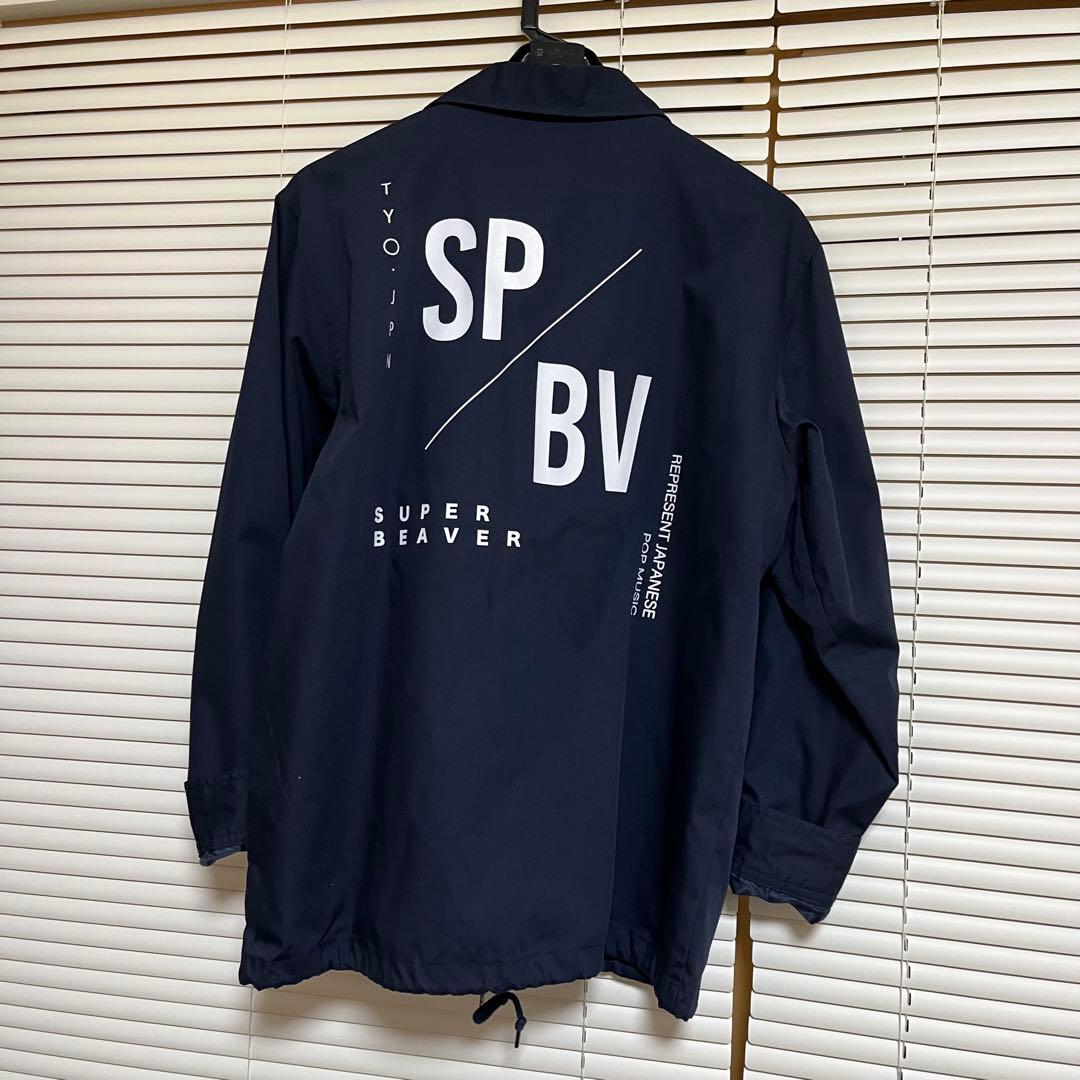 SUPER BEAVER コーチジャケット M ネイビー - メルカリ
