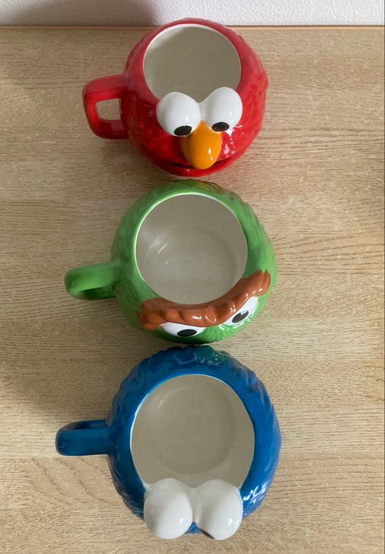 セサミストリート　フェイスマグ　マグカップ