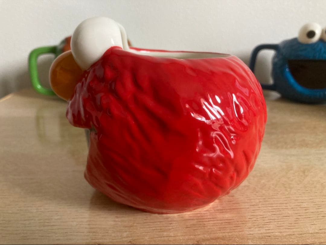 セサミストリート　フェイスマグ　マグカップ