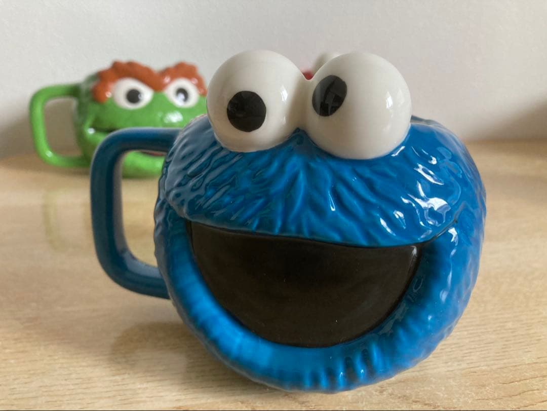 セサミストリート　フェイスマグ　マグカップ