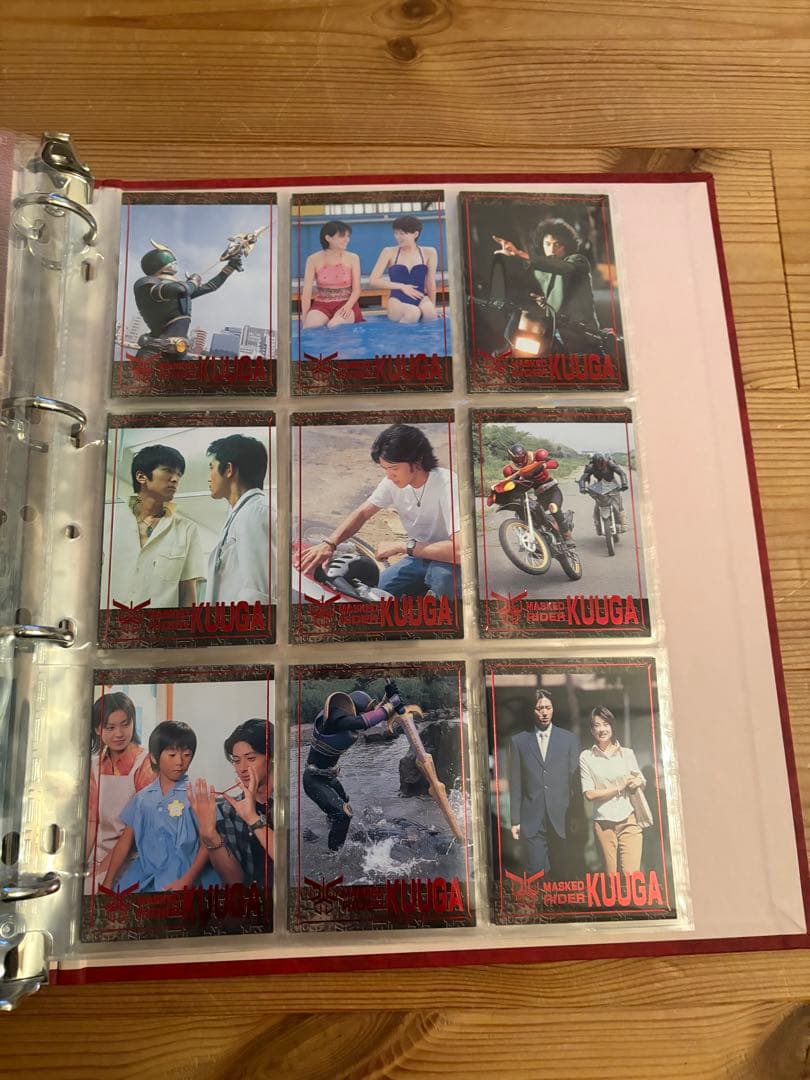 仮面ライダークウガ DVD シリーズ トレーディングカードホルダー