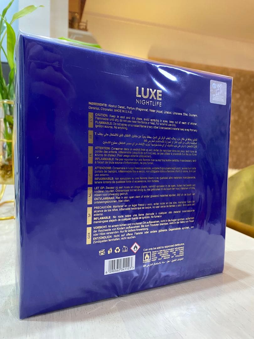 香水(男性用) Maison Alhambra Luxe Nightlife