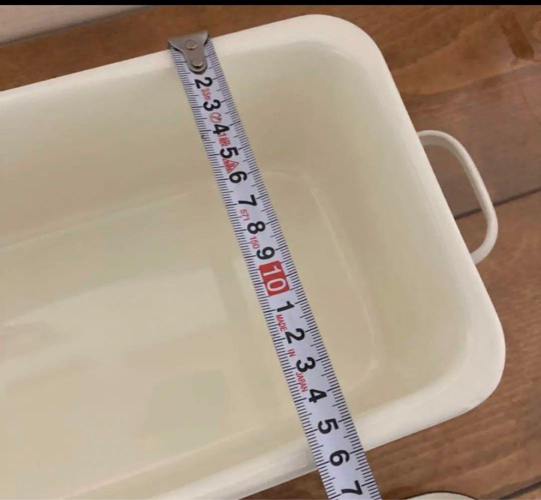 【希少柄未使用】　マニーローズ　角ストッカー　ホーローフリー缶