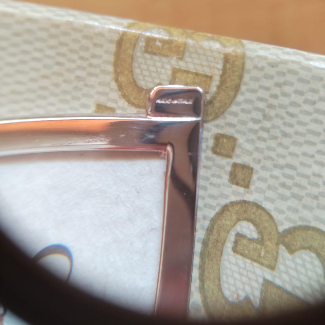 【貴重】グッチ　ヴィンテージ　シルバー　ミニ・フォトスタンド　イタリア製　写真立