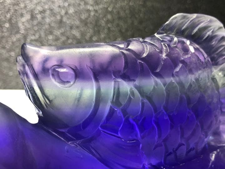 天然石 フローライト アロワナ