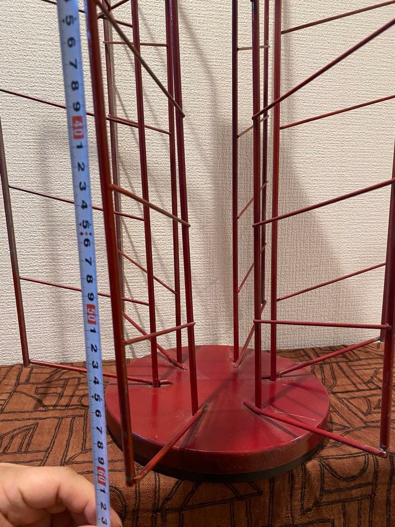 什器 回転ラック1台 古道具