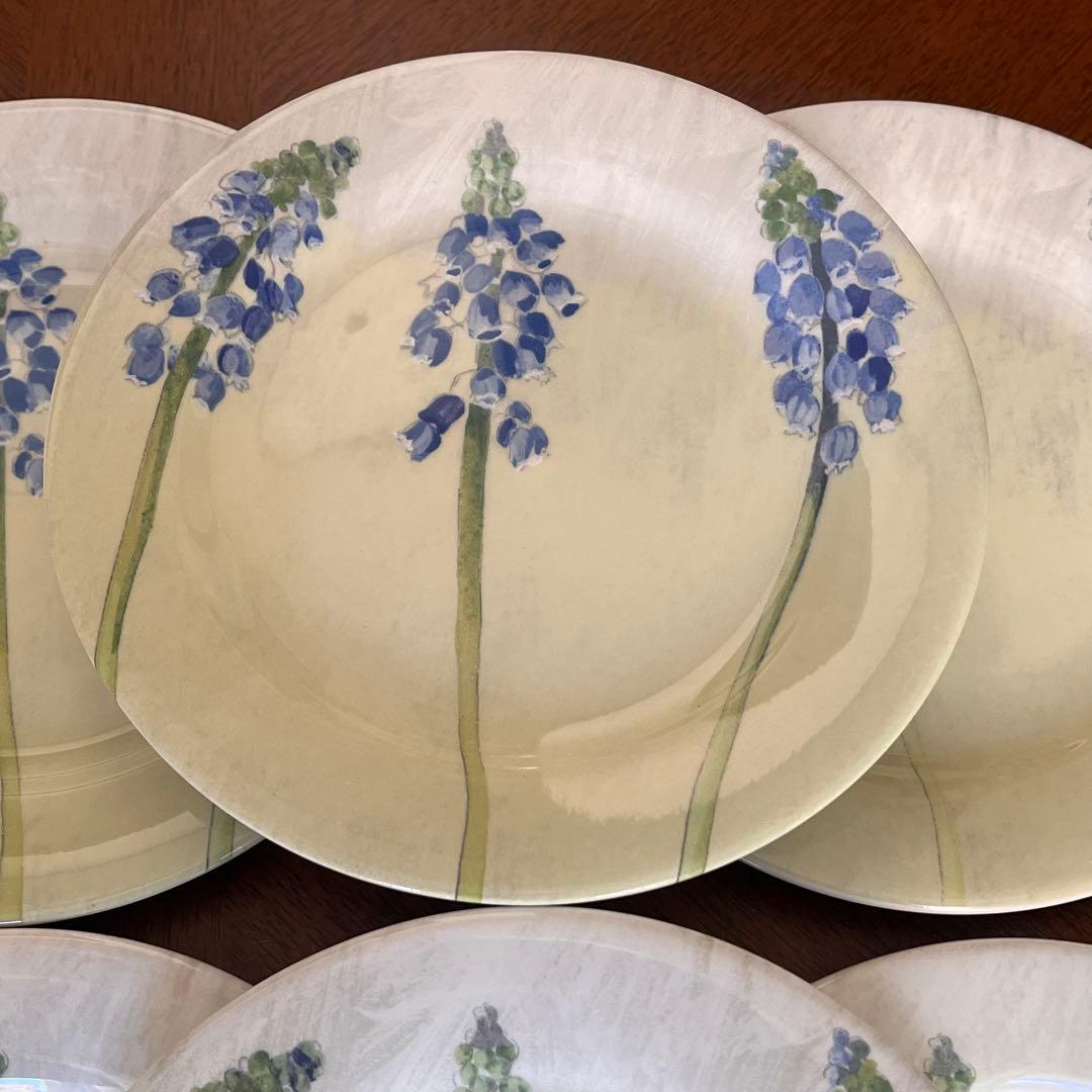 【美品】フランス製　ジアン★アリス★プレート　６枚