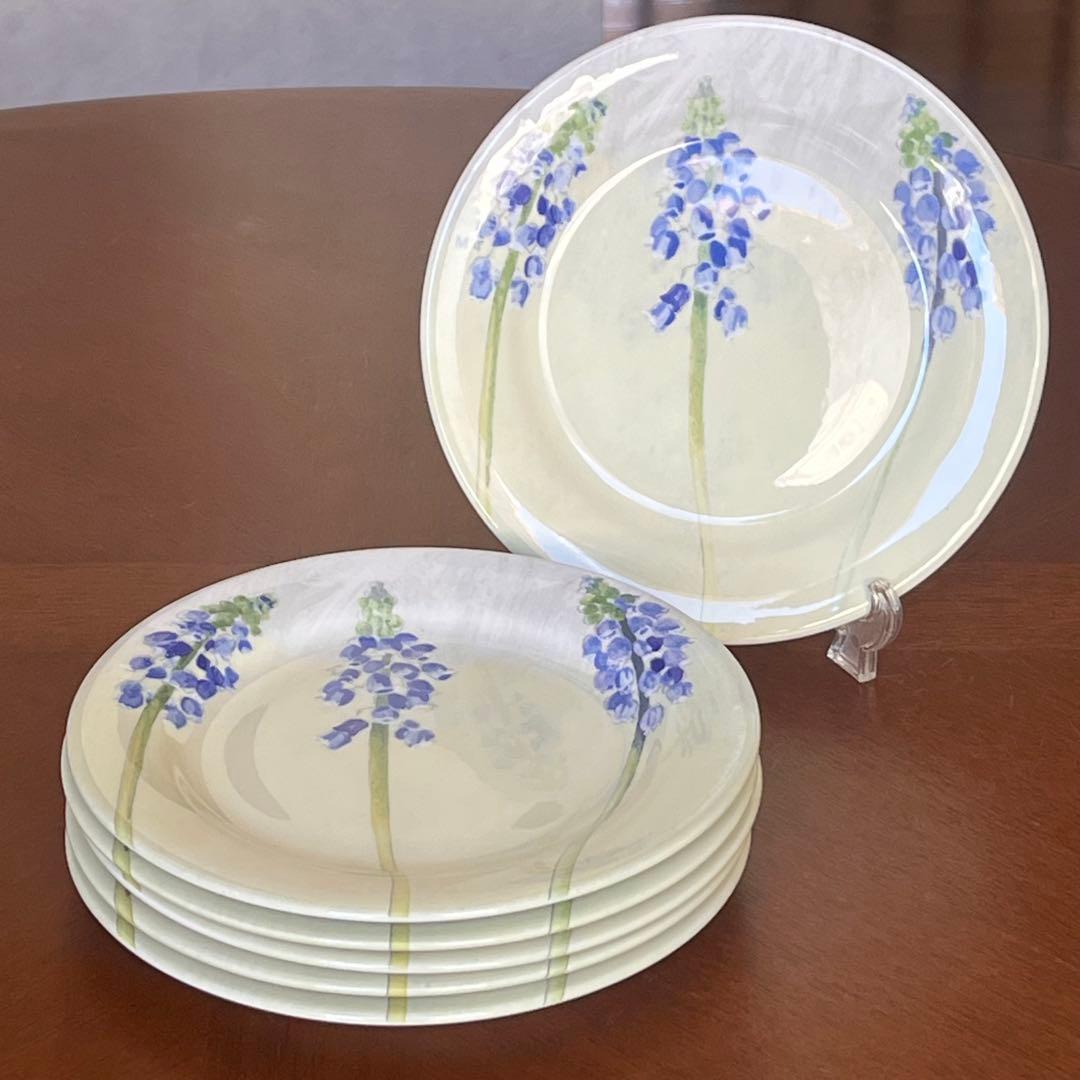 【美品】フランス製　ジアン★アリス★プレート　６枚