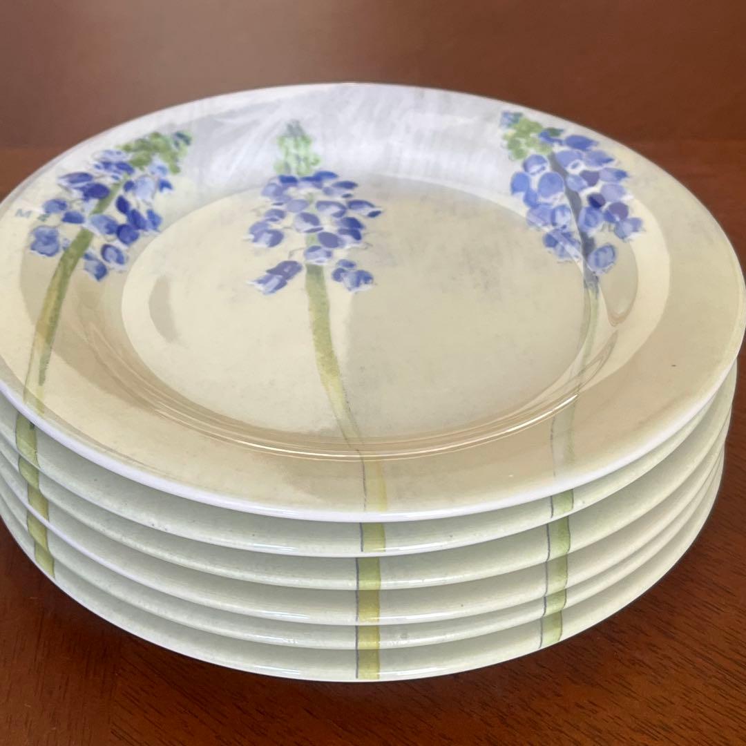 【美品】フランス製　ジアン★アリス★プレート　６枚