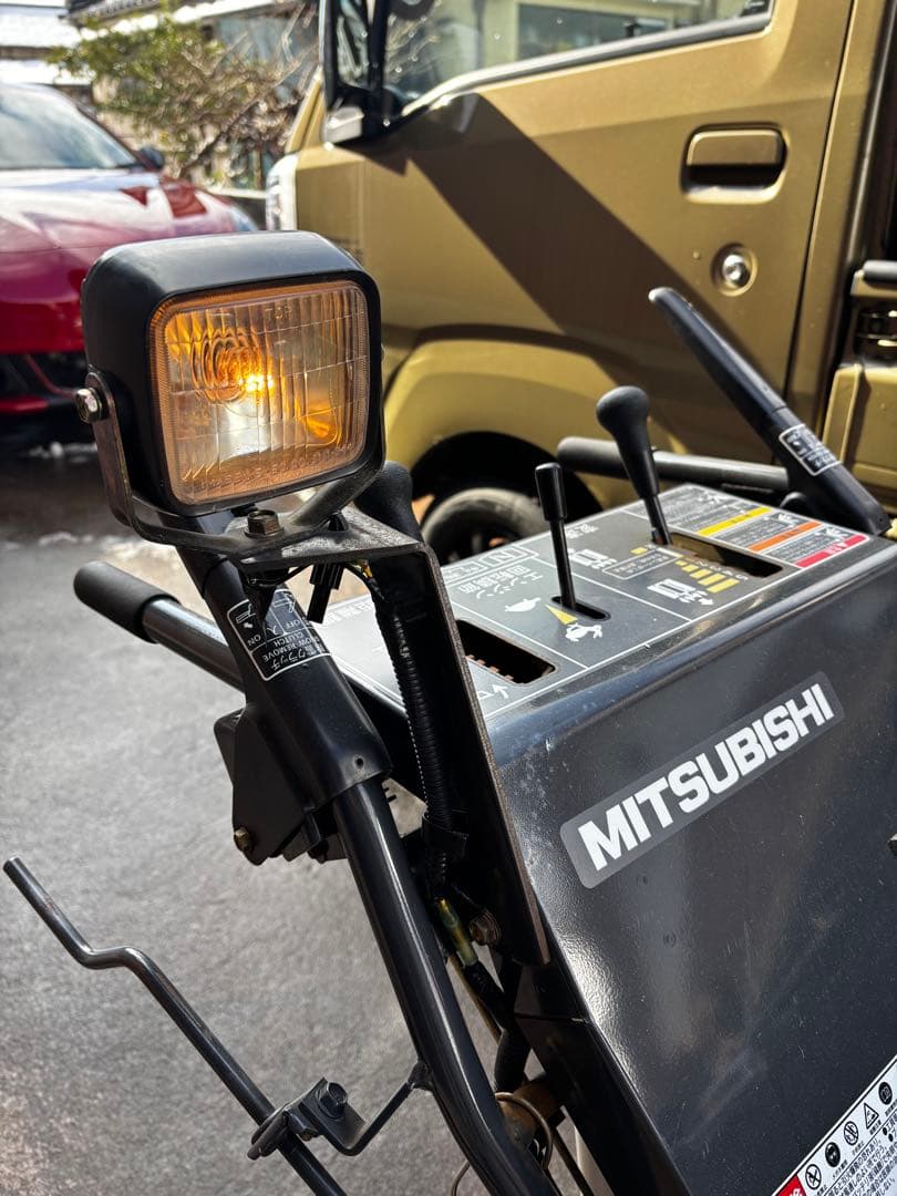 除雪機 三菱 スノーロータリー msr708