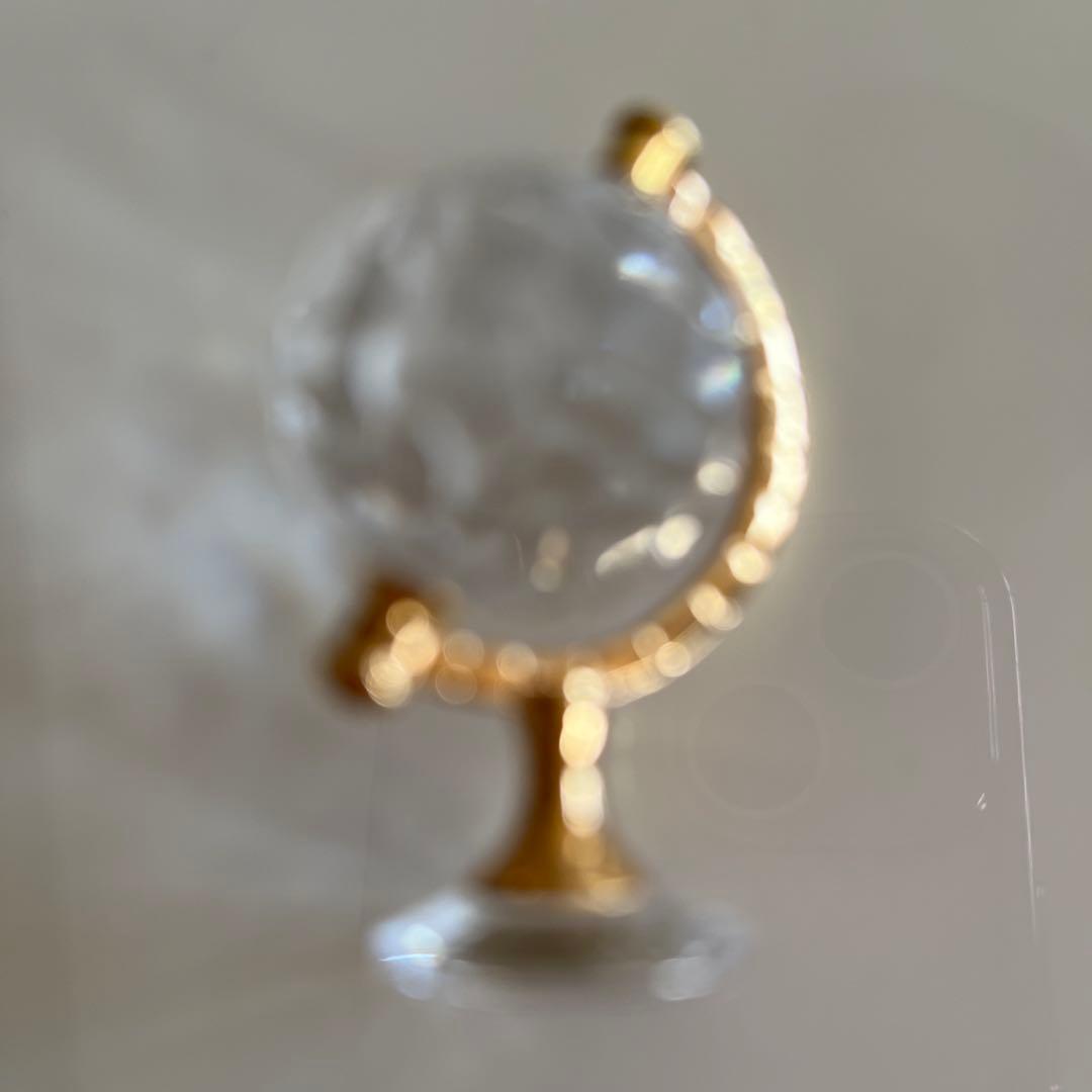 スワロフスキー Swarovski 2005年 廃盤品 『地球儀, Gold』