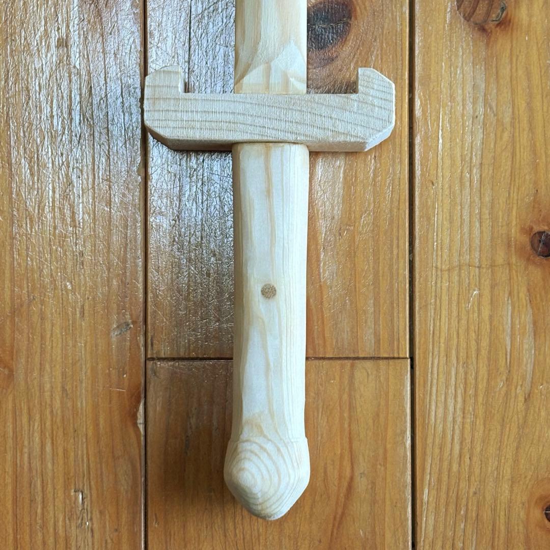 小さな木の短剣(木剣 剣 木刀 wood sword ) - メルカリ