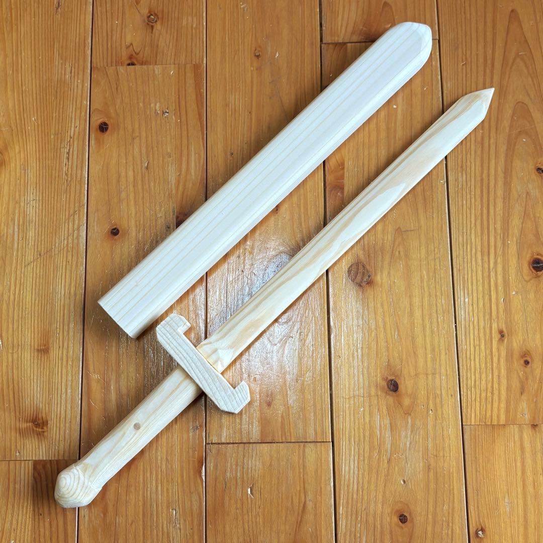 小さな木の短剣(木剣 剣 木刀 wood sword ) - メルカリ