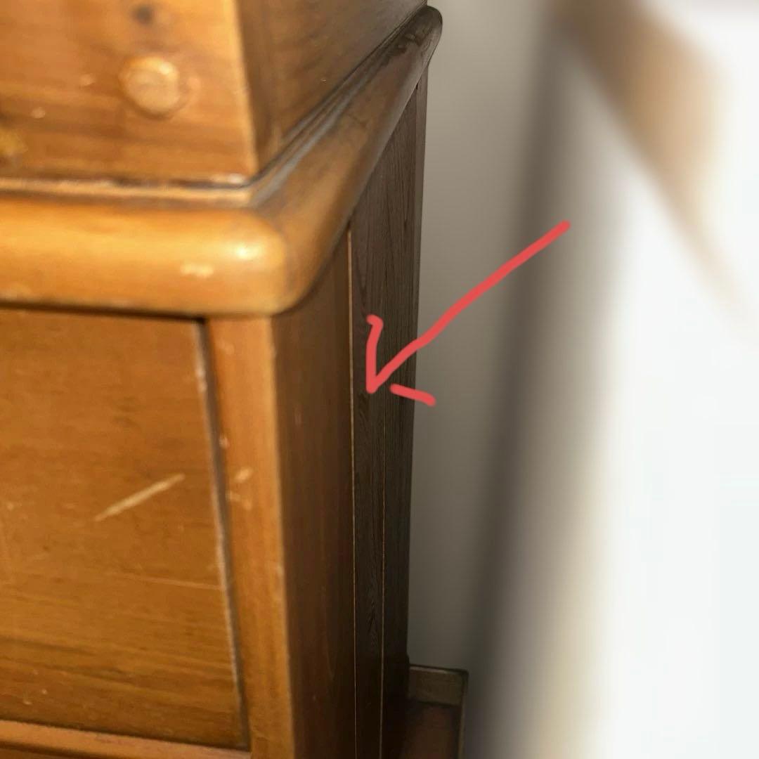 2/25迄※【ヴィンテージ】アメリカンハンドメイド家具チェスト ハート