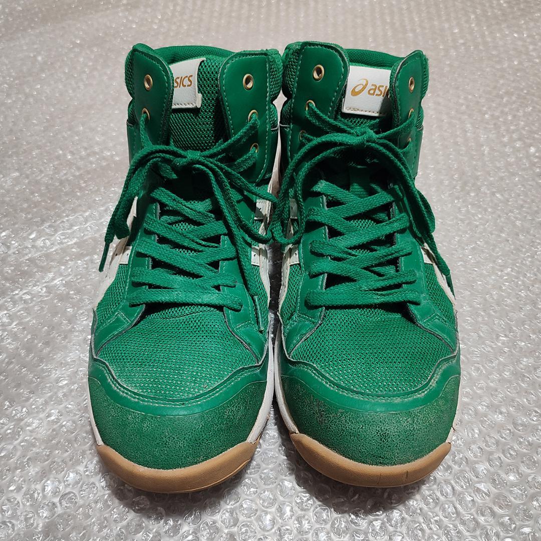 アシックス 限定カラー ウィンジョブ CP218 ケール×ホワイト 26.5cm