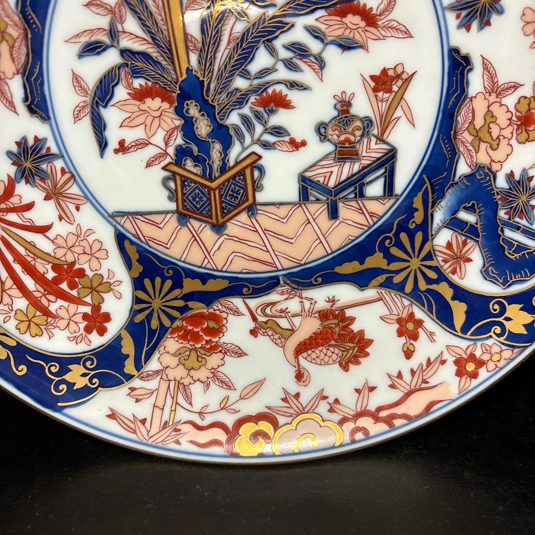 有田焼 弥左衛門 額皿 二方割鳳凰皿 絵皿 飾り皿 - メルカリ