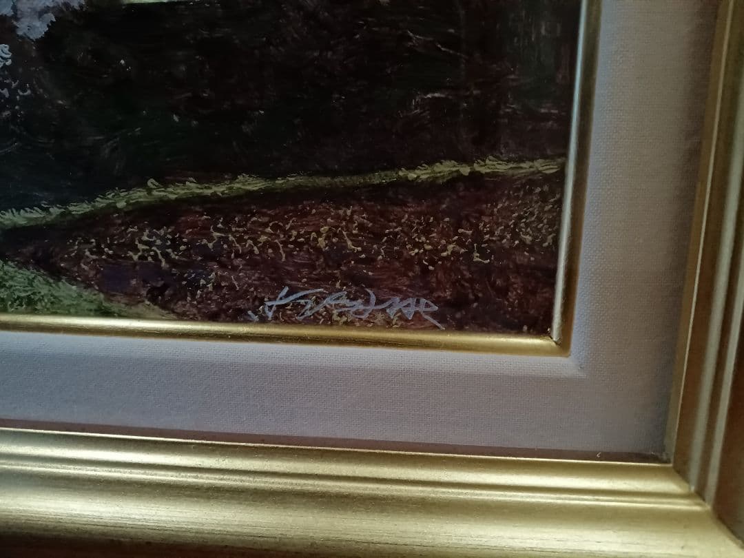 尤 勁東 (ヨウ ジンドン) 油彩画 「曙」 M10号 - メルカリ