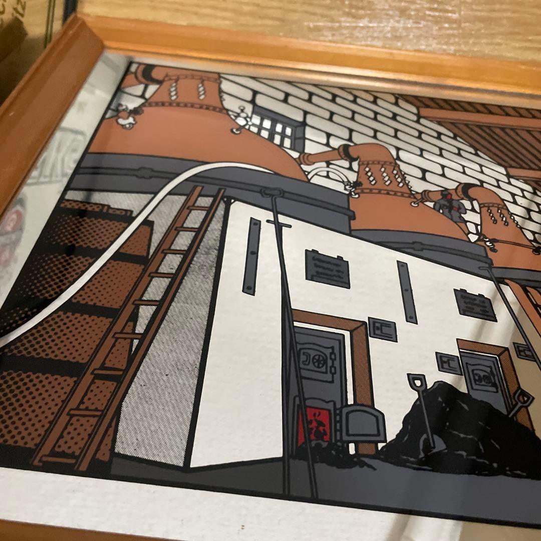 【レア・レトロ】ニッカウイスキー ニッカウヰスキー パブミラー 奥山儀八郎