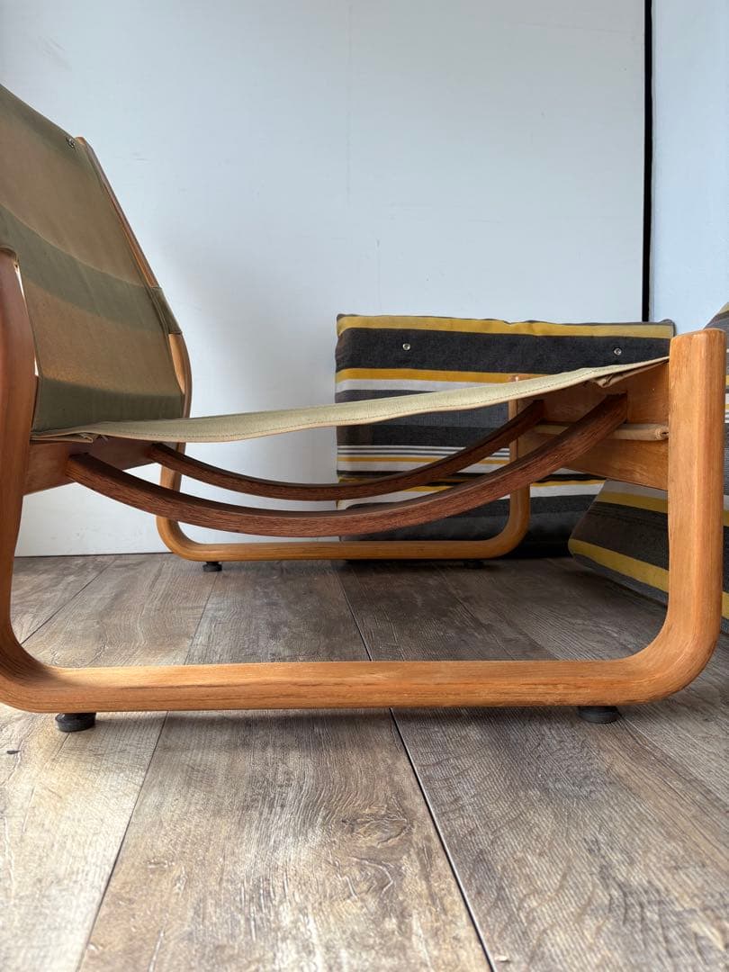 60〜70年代　ヴィンテージ　オールドマルニ　プライウッド　ソファ　ブナ材