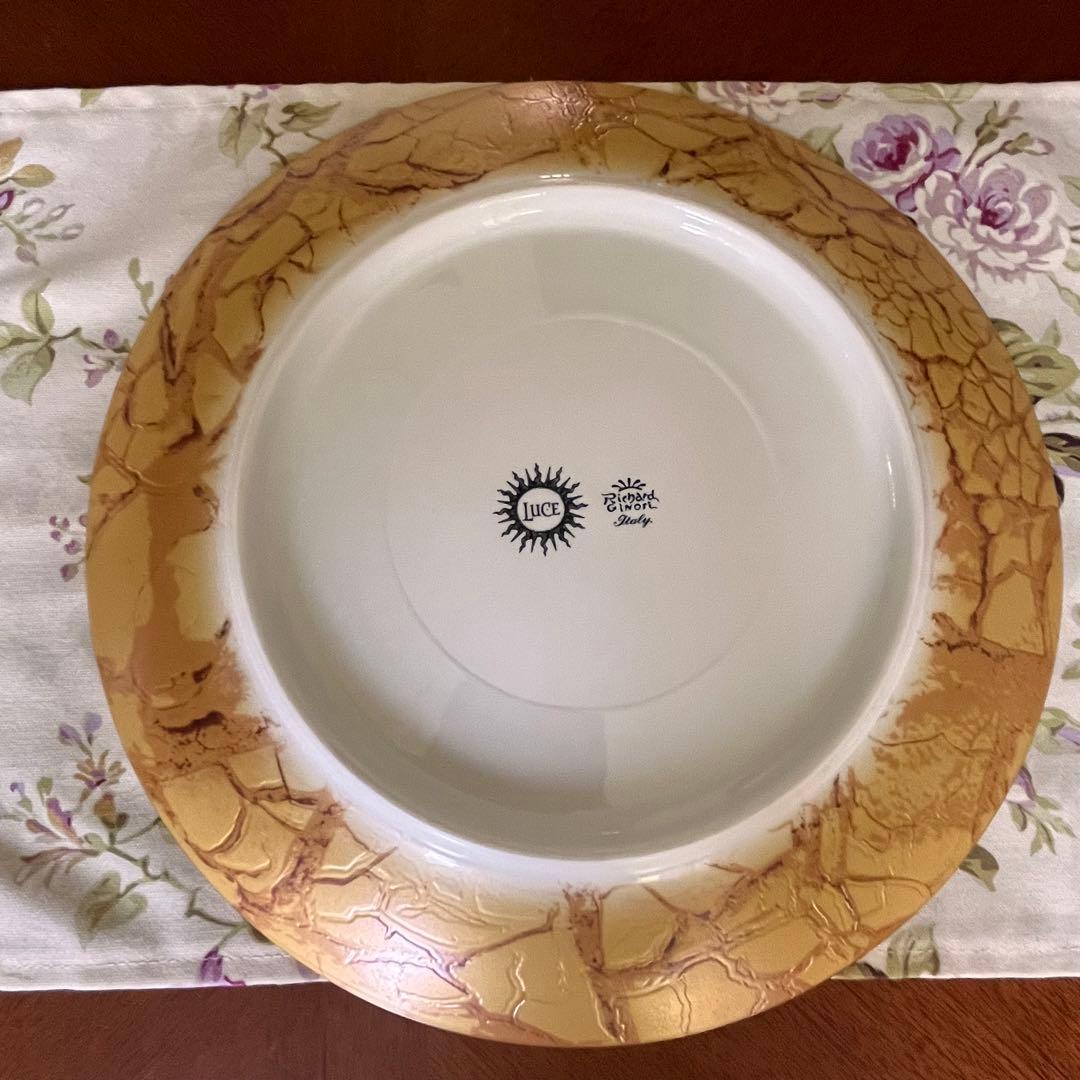 【希少品】新品　リチャードジノリ★イタリアワインLUCE★コラボ　ラージプレート