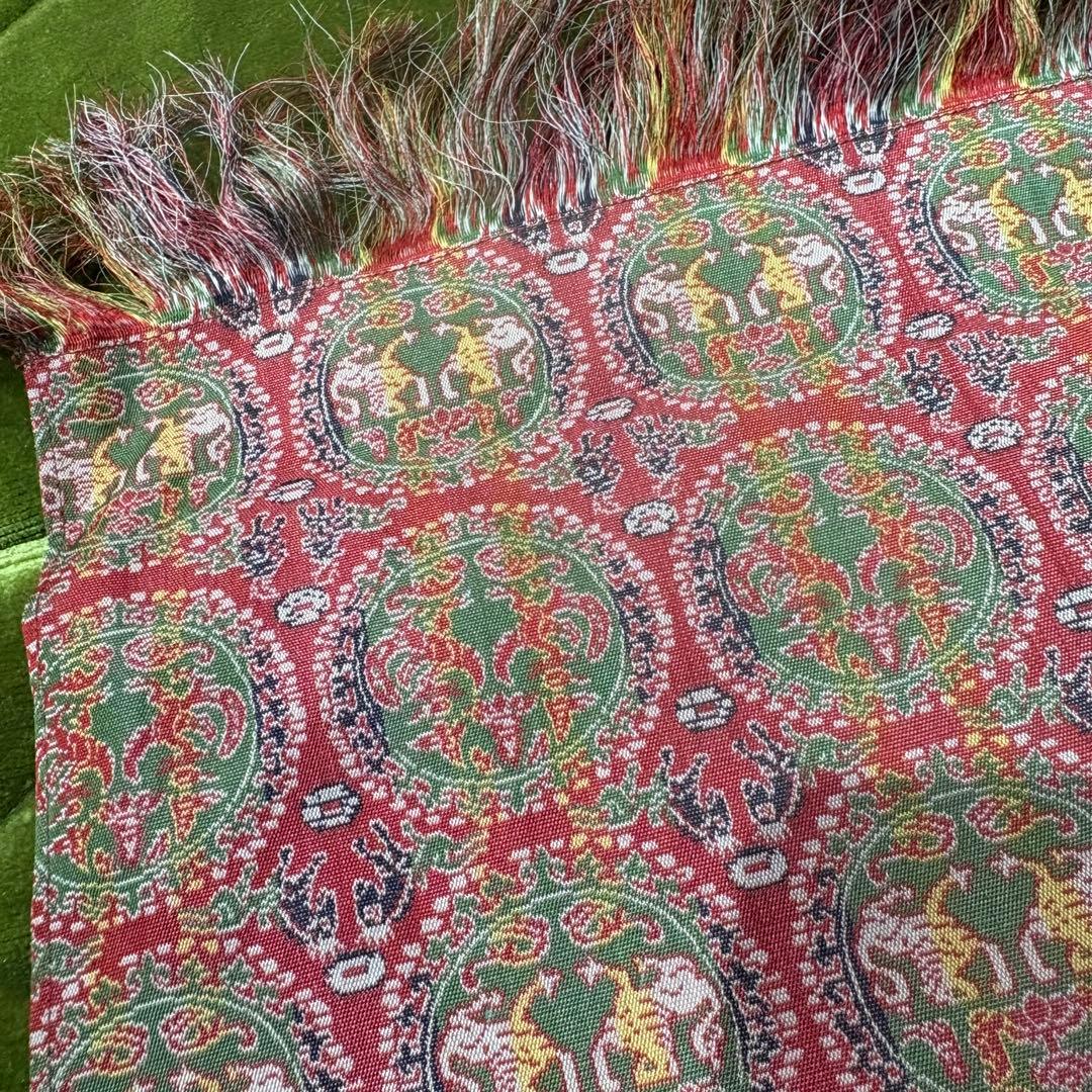 龍村美術織物 テーブルセンター 円文白虎朱雀錦 80×40 - メルカリ