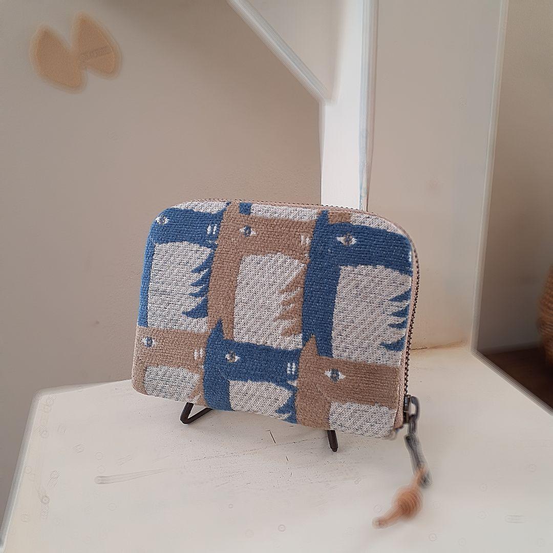 【new❤︎一般販売】⚮̈ ミナペルホネン thoroughbred◆ハーフ財布