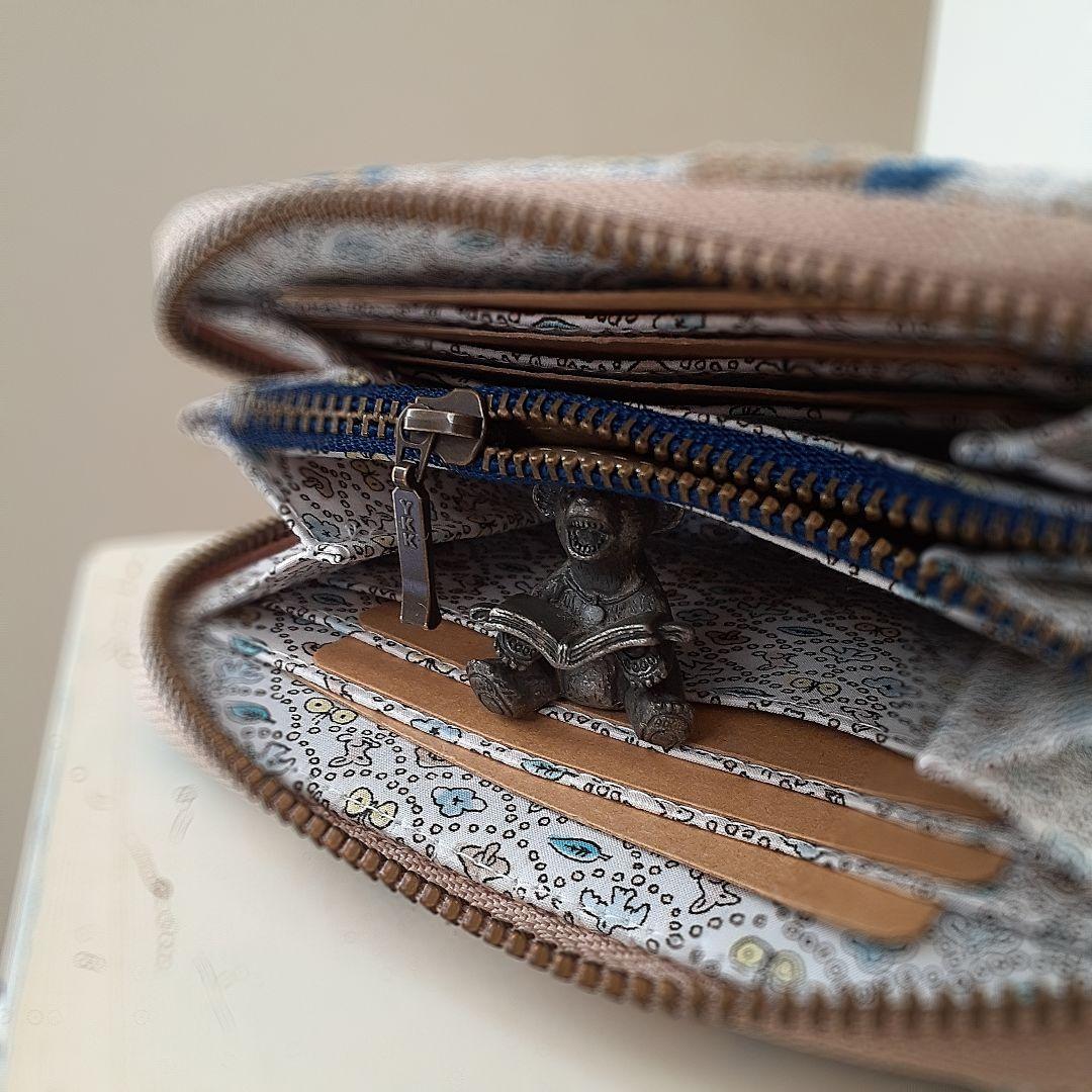 【new❤︎一般販売】⚮̈ ミナペルホネン thoroughbred◆ハーフ財布