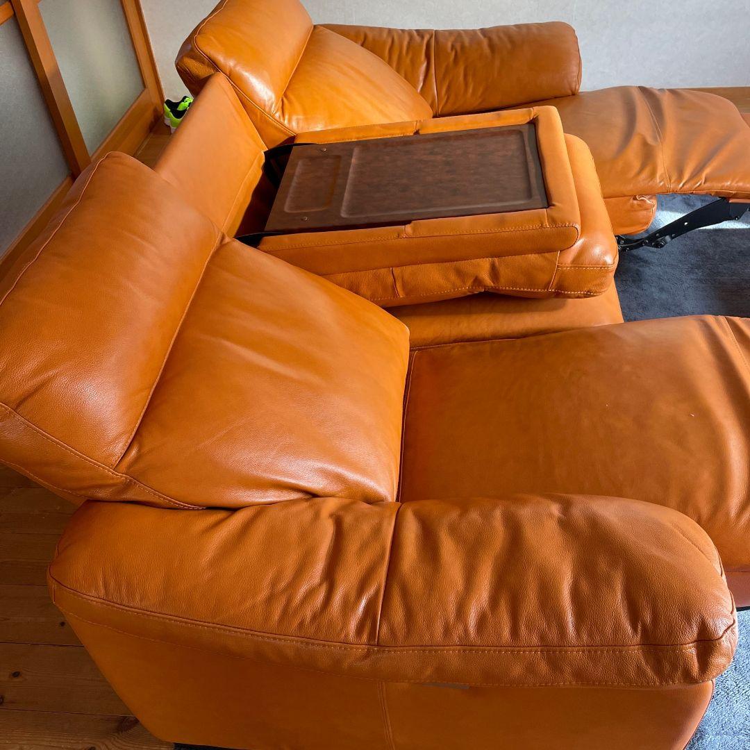 電動リクライニングソファー