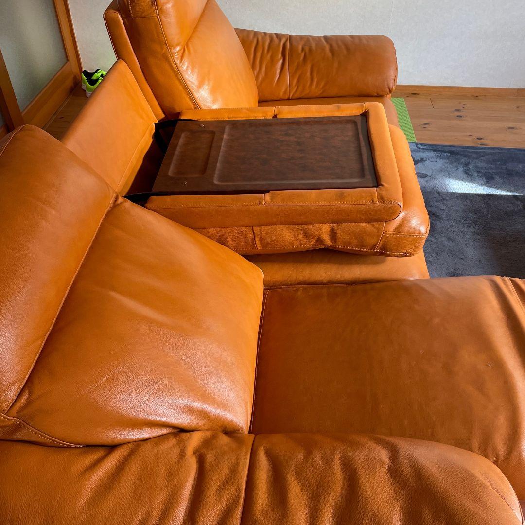 電動リクライニングソファー